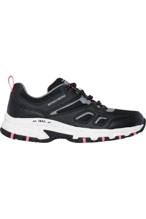 Skechers Donna Hillcrest - Winnisquam Sneaker in Nero/Rosa