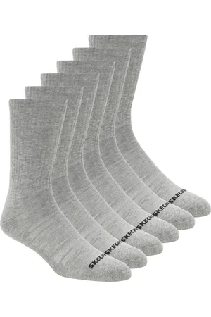 Skechers Uomo 6 Pack Large Core Crew Calze in