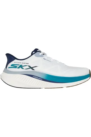 Skechers Uomo Slip-ins: GO WALK Max Cushioning Arch Fit - Jesper Sneaker in Bianco/Multicolore