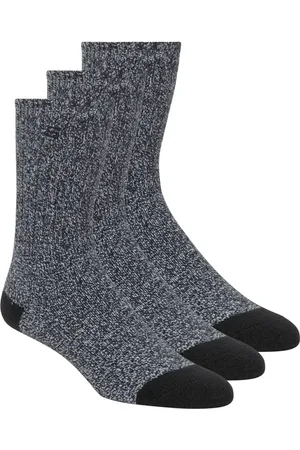 Skechers Donna Super Soft Stivali Crew Calze - 3 Pack in