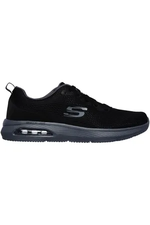 Skechers Uomo Skech-Air Dyna-Air Sneaker in Nero/Carbone