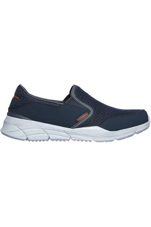 Skechers Uomo Relaxed Fit: Equalizer 4.0 - Persisting Shoes in Carbone/Arancione