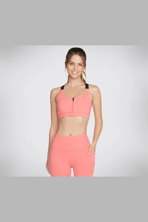 Skechers Donna GO WALK Zip Front Bra in