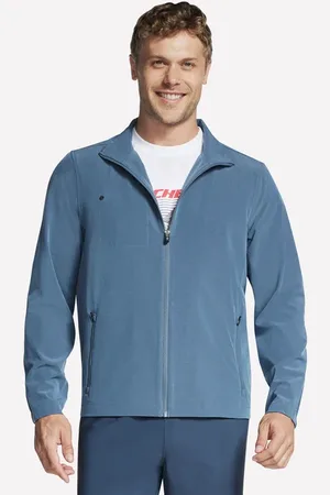 Skechers Uomo GO WALK Everywhere Full Zip Giacca in