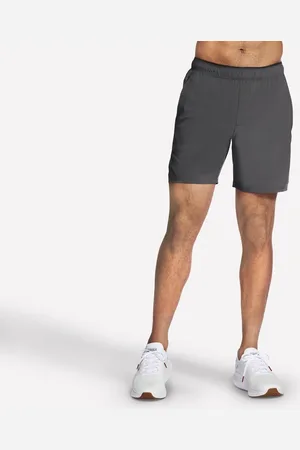 Skechers Uomo Premier 7 Inch pantaloni corti in Nero/Carbone