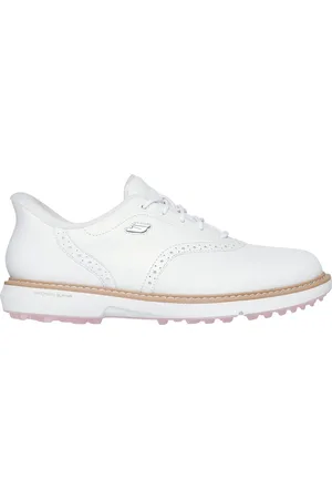 Skechers Donna Slip-ins: GO GOLF Prestige SL Shoes in Bianco/Rosa