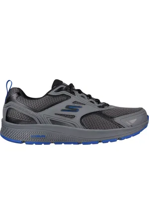 Skechers Uomo GOrun Consistent Sneaker in Carbone/Blu
