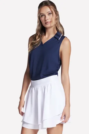 Skechers Donna GO DRI SWIFT Polo Tank in