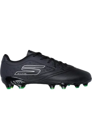 Skechers Razor 1.5 Jr Td FG Shoes in Nero/Argento