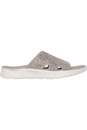 Skechers Donna GO WALK Flex Sandali - Glitz in