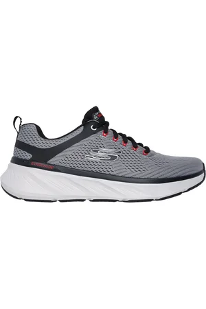 Skechers Uomo Relaxed Fit: Edgeride - Contention Sneaker in Carbone/Nero