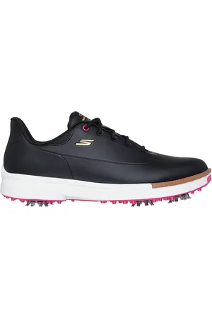 Skechers Donna GO GOLF Jasmine 2 Shoes in Nero/Rosa