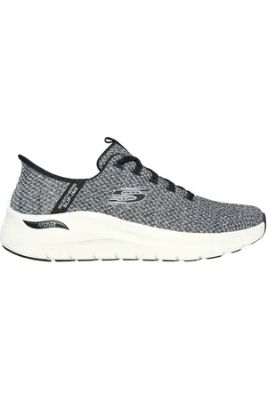 Skechers Uomo Slip-ins: Arch Fit 2.0 - Look Ahead Sneaker in Bianco/Nero