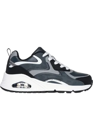Skechers Bambino Uno Gen1 - Color Surge Sneaker in Grigio/Nero
