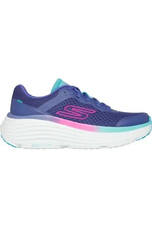 Skechers Donna Max Cushioning Endeavour Sneaker in Porpora/Turchese
