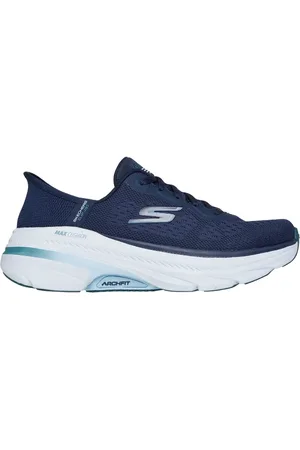 Skechers Donna Slip-ins: Max Cushioning Arch Fit 2.0 - Antilles Sneaker in Blu Navy Blue/Petrolio