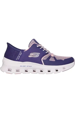 Skechers Donna Slip-ins: Glide-Step Pro Sneaker in Porpora/Corallo