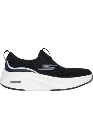 Skechers Donna GO RUN Elevate - Cadena Sneaker in Nero/Grigio