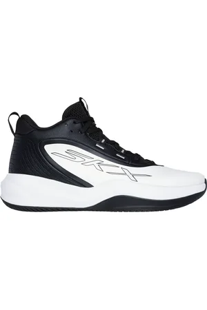 Skechers Uomo SKX League Sneaker in Bianco/Nero