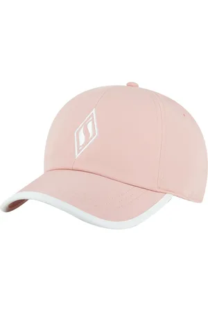 Skechers Donna Skechweave Diamond Colorblock Hat in Rosa/Grigio