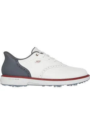 Skechers Uomo Slip-ins: GO GOLF Prestige Shoes in Naturale/Grigio