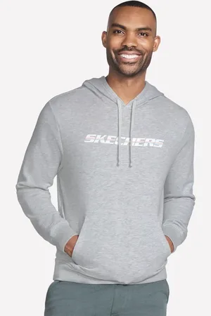 Skechers Uomo Heritage Strikethrough felpa con cappuccio in