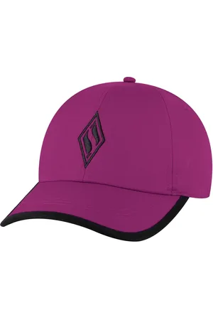 Skechers Donna Skechweave Diamond Colorblock Hat in Porpora/Rosa Fluo