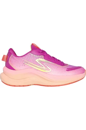 Skechers Bambina Max Cushioning Ascend - Aura Speed Sneaker in Porpora/Multicolore