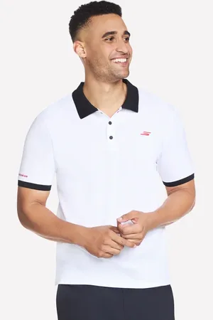 Skechers Uomo Victory Polo Maglietta in