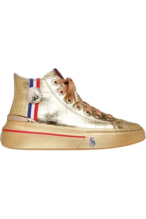 Skechers Donna Snoop Dogg: Snoop One - Gold Medal Snoop Sneaker in