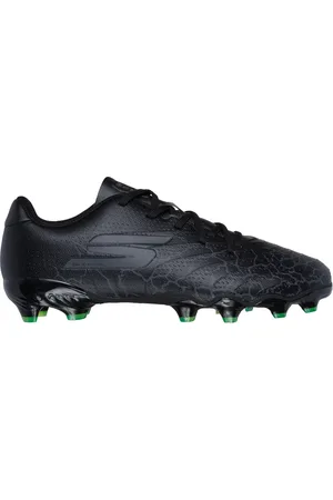 Skechers SKX_ 1.5 Jr Td FG Shoes in Nero/Argento