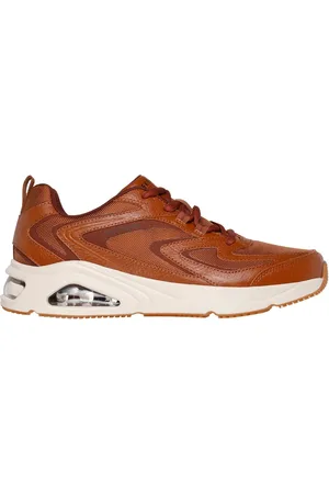 Skechers Uomo Tres-Air Uno - Craft Leather Air Sneaker in