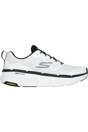 Skechers Uomo Max Cushioning Premier 2.0 - Vantage Sneaker in Bianco/Nero