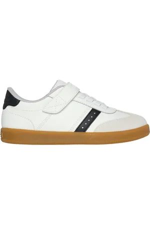 Skechers Bambino Zinger Street Sneaker in Bianco/Nero
