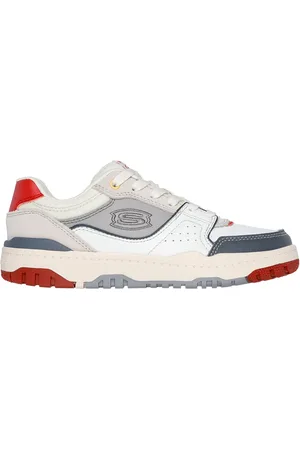 Skechers Bambino SKX-228 Sneaker in Bianco/Rosso