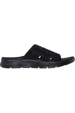 Skechers Donna GO WALK Flex Sandali - Glitz in