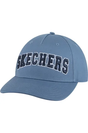 Skechers Uomo University cappello da baseball in Blu/Grigio