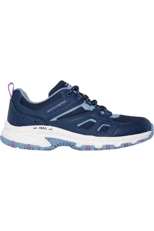 Skechers Donna Hillcrest - Winnisquam Sneaker in Blu Navy Blue/Porpora
