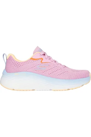 Skechers Donna Max Cushioning Elite 2.0 - Unbreakable Sneaker in Rosa/Blu Chiaro