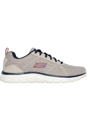 Skechers Uomo Track - Leshur Sneaker in Talpa/Blu Navy Blue