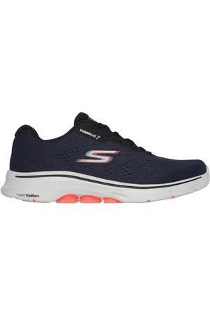 Skechers Uomo GO WALK 7 - Avalo 2 Sneaker in Blu Navy Blue/Nero