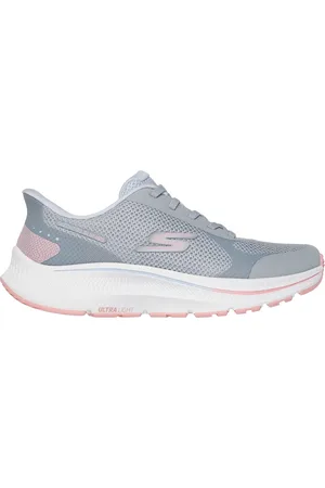 Skechers Donna Slip-ins: GO RUN Consistent 2.0 - Captiva Sneaker in Grigio/Blu Chiaro
