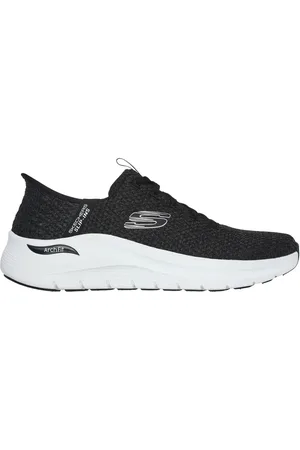 Skechers Uomo Slip-ins: Arch Fit 2.0 - Look Ahead Sneaker in Nero/Bianco