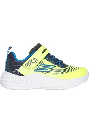 Skechers Microspec Advance Sneaker in Giallo/Blu