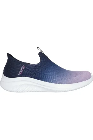 Skechers Donna Slip-ins: Ultra Flex 3.0 - Beauty Blend Sneaker in Blu Navy Blue/Lavanda