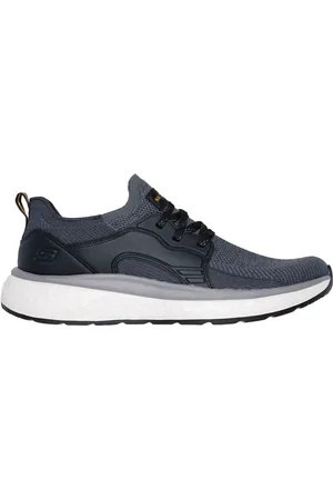 Skechers Uomo Relaxed Fit: Lancer - Dalton Sneaker in Nero/Grigio