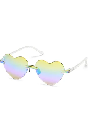 Skechers Bambina Rimless Hearts occhiali in