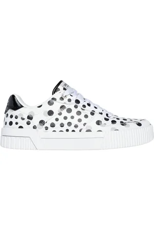 Skechers Donna Jade - On The Dot Sneaker in Bianco/Nero