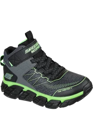 Skechers Bambino Tech-Grip - High-Surge Shoes in Grigio/Lime