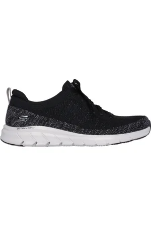 Skechers Donna Pure Flex - Pulse Sneaker in Nero/Grigio